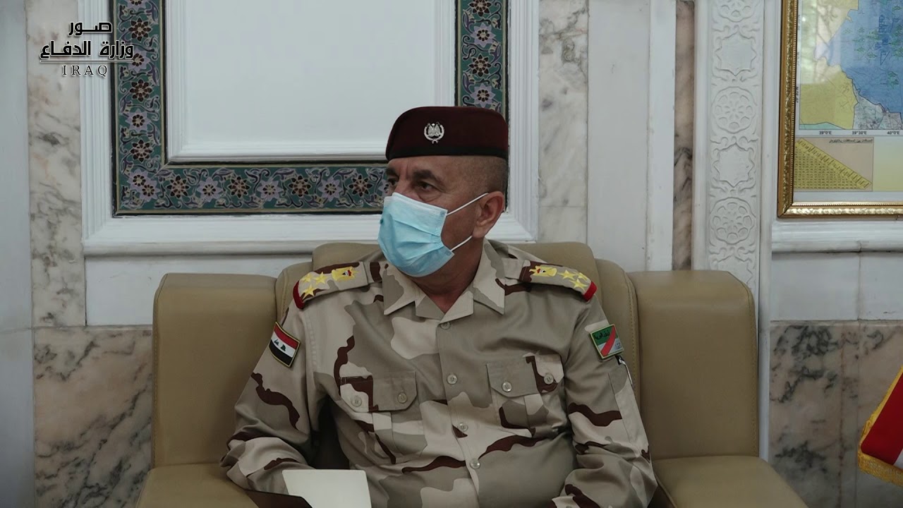 رئيس اركان الجيش يستقبل قائد الفرقة الاولى الجديد