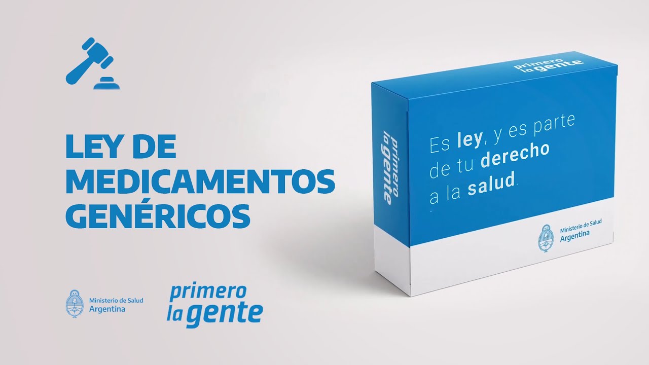 Ley de Medicamentos Gen&eacute;ricos