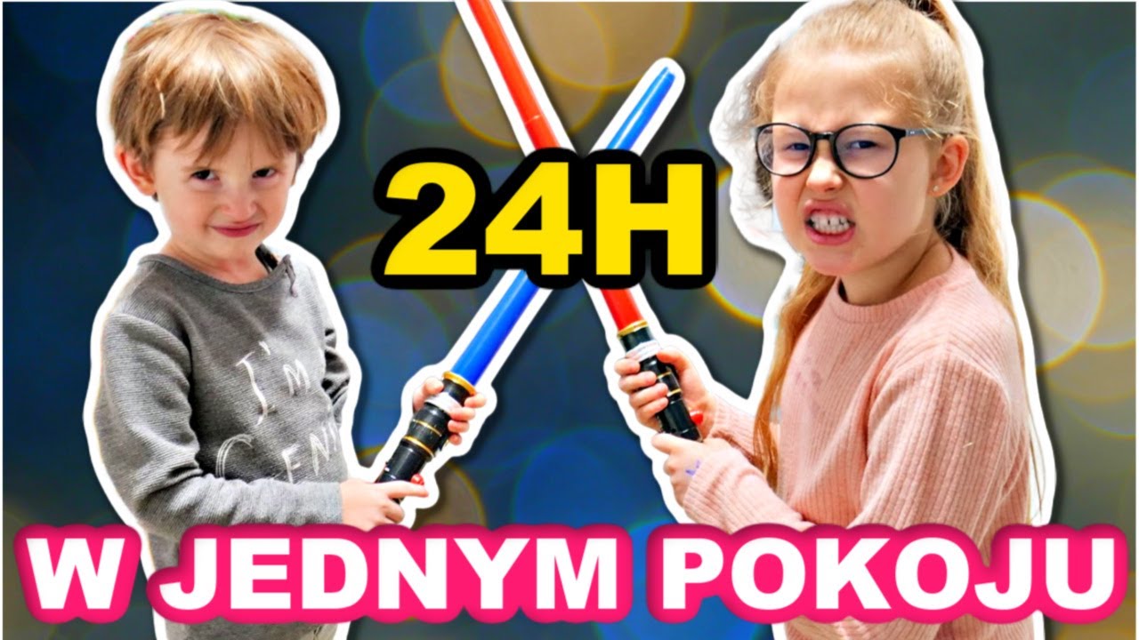 24H W JEDNYM POKOJU Z MOIM BRATEM challenge