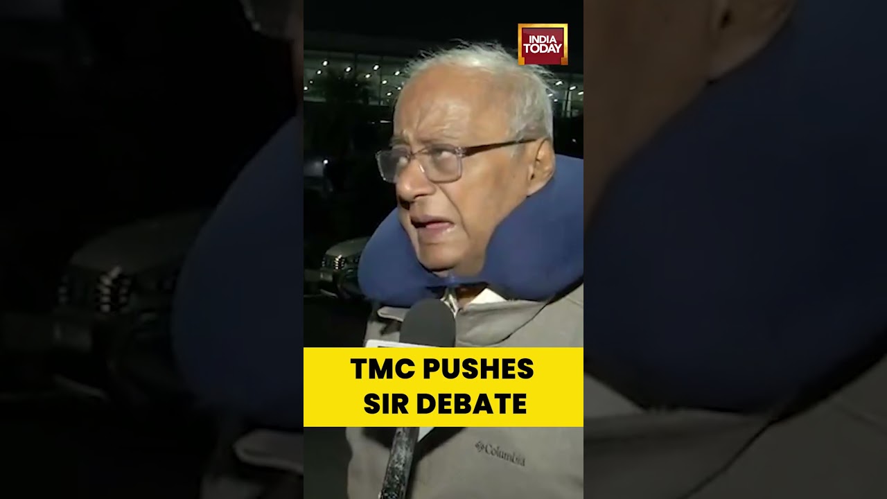 TMC MP Saugata Roy Flags SIR Issue Ahead of Parliament Winter Session |#parliamentwintersession