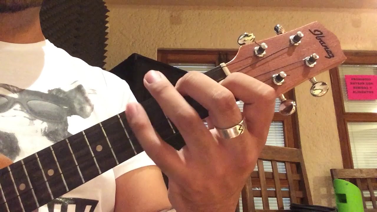 Tutorial Ukulele Quiero casarme contigo parte 1