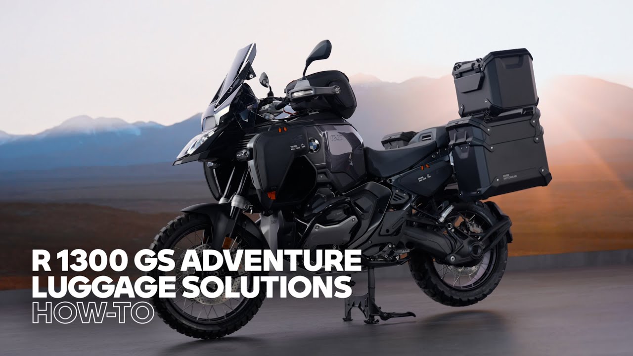 Управление и ключевые особенности аксессуаров для багажа для BMW R 1300 GS Adventure