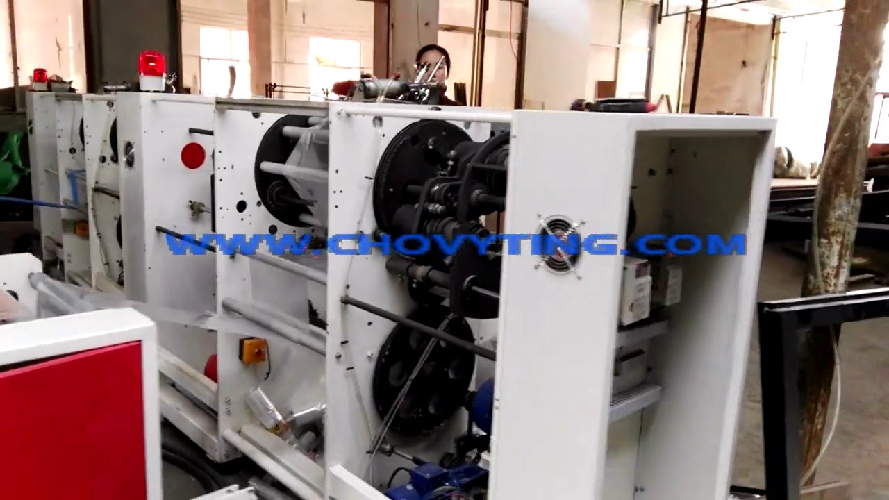 CHOVYTING - CW-300BR - Tam Otomatik Rulo Çöp Poşeti Kesim Makinası