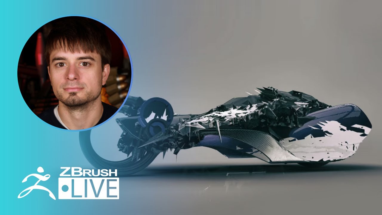 3D Illustrations: Vehicle Concepting - Pixologic Joseph Drust - ZClassroom LIVE