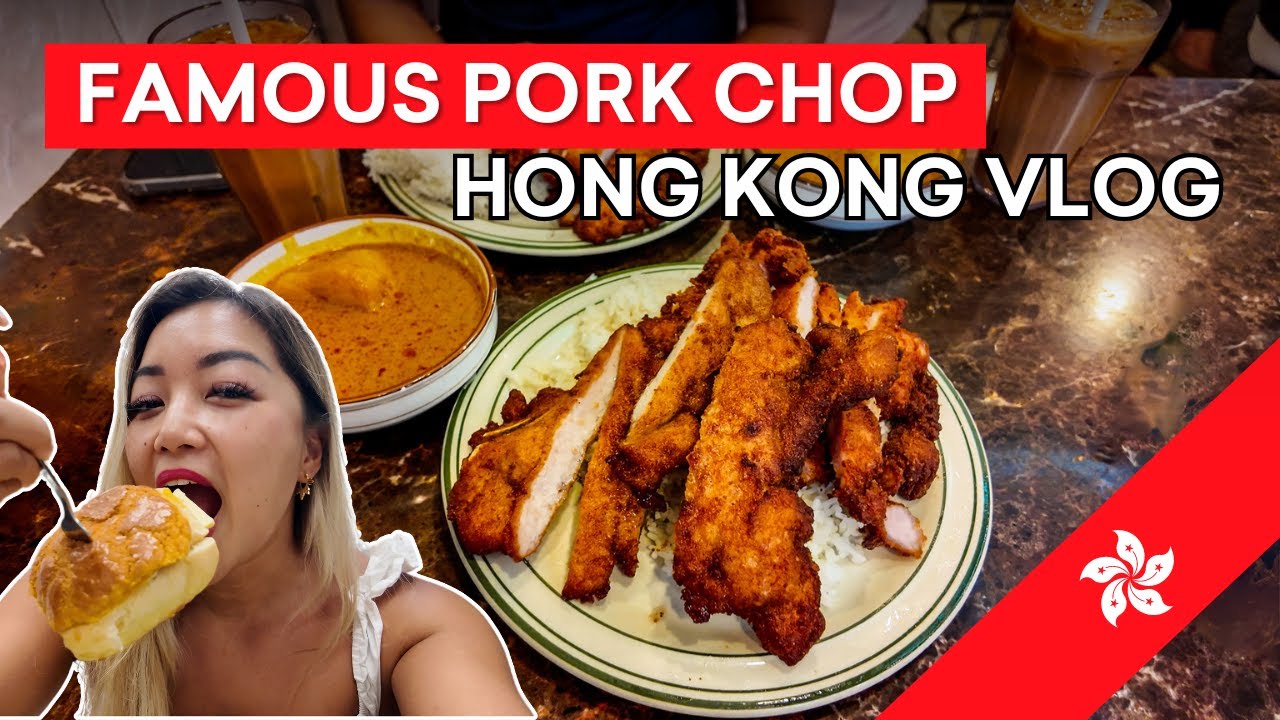 Is Hong Kong's FAMOUS Pork Chop Worth a 1 Hour Wait? Plus Unique Views & Pineapple Buns in Wan Chai