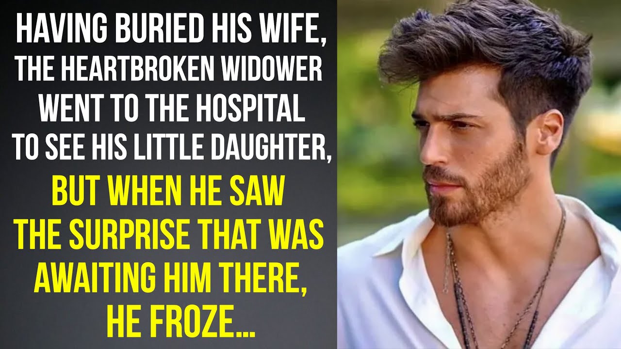 Having arrived at the hospital to visit his daughter, the widower froze in place when he saw…