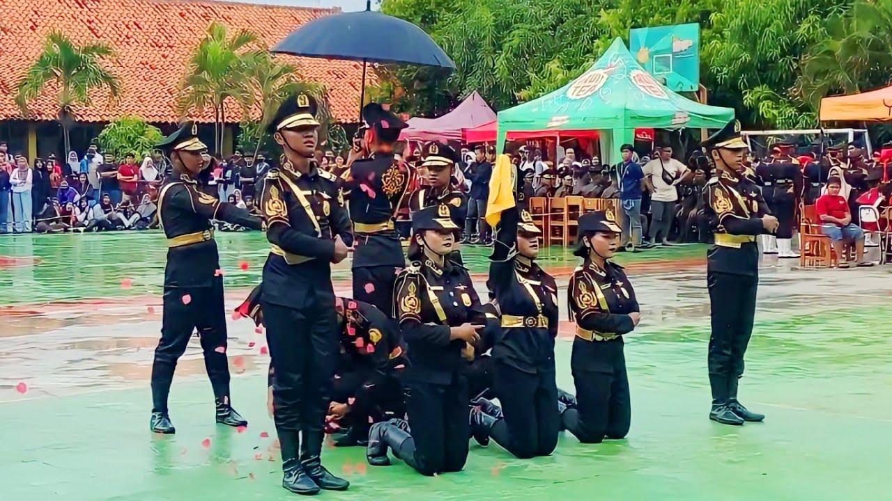 Wabah Maut Hitam! Penampilan Paskibra SMPN 3 Cikarang Utara | LKBB ALKAVIS 2024