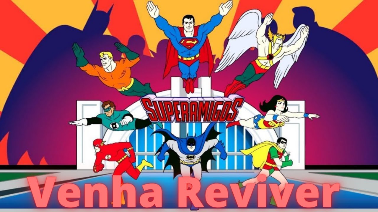 Super Amigos e a Liga da Justi&ccedil;a -  Desenhos cl&aacute;ssicos antigos DC Epis&oacute;dios Completos