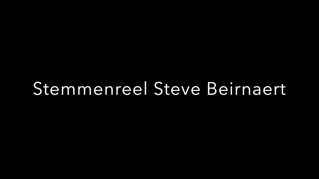 Stemmenreel Steve Beirnaert