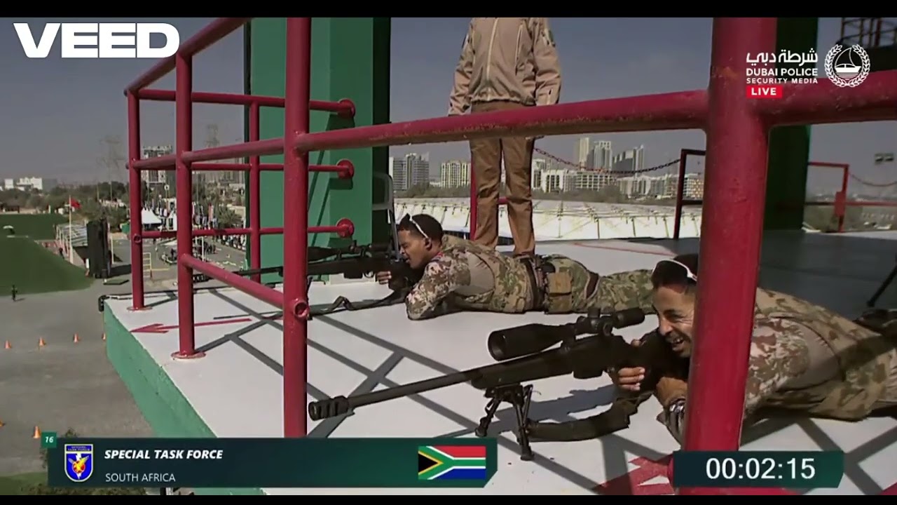 South African Special Task Force, Day Four, UAE SWAT CHALLENGE 2026