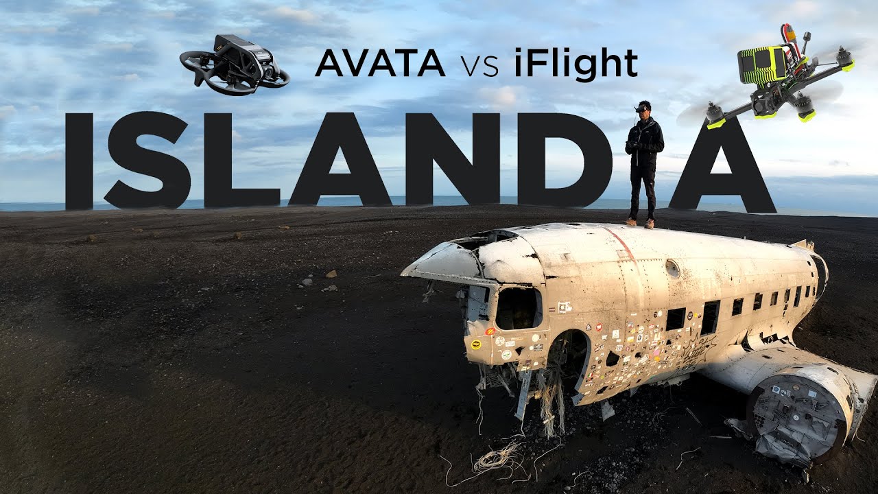 El MEJOR PAÍS para el vuelo de drones: ISLANDIA