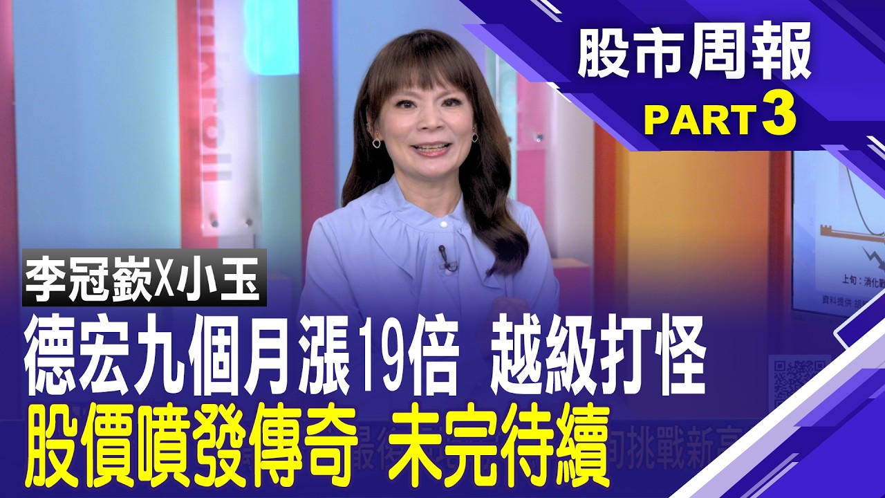 【股市周報20260308分段版3/5】│*曾鐘玉 (李冠嶔)德宏九個月暴漲19倍 傳奇還沒漲完? 研發六年終見認證 石英布投產是真金還是夢
