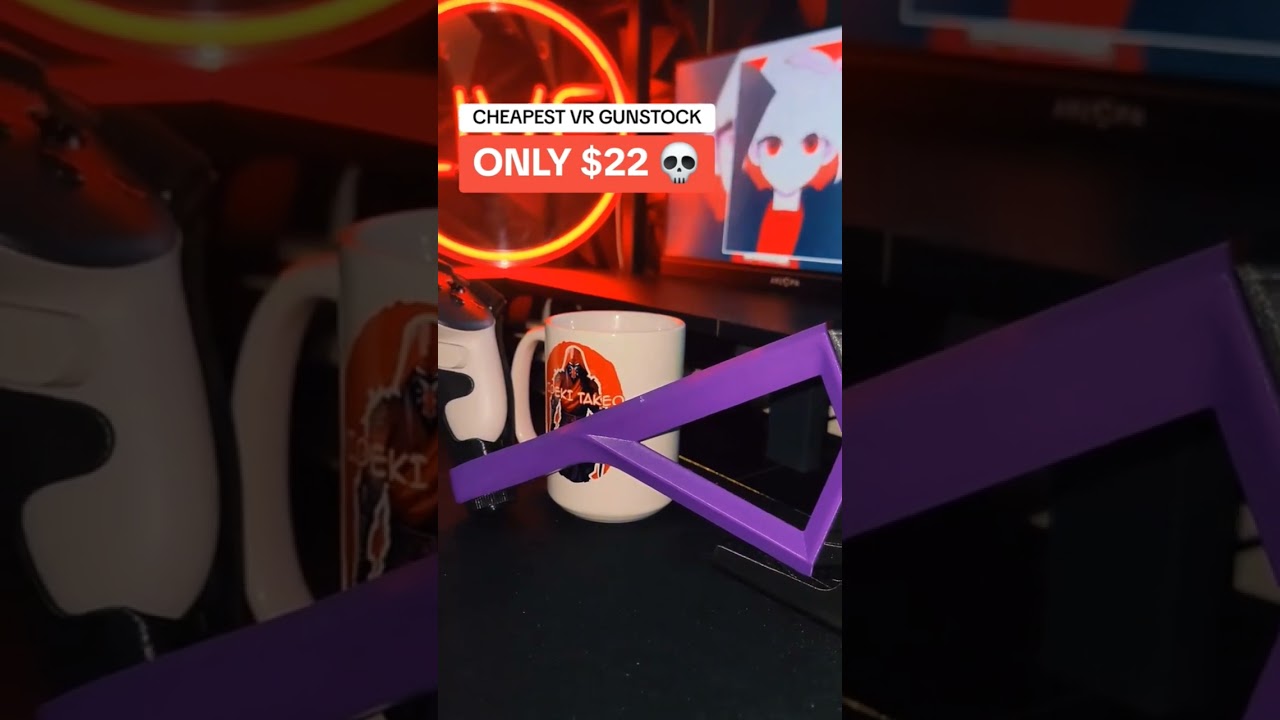 The cheapest VR gunstock ONLY $22 💀