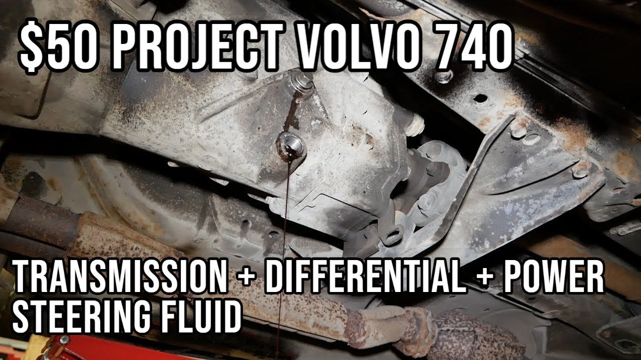 $50 Project Car - What Does a Transmission Fluid change at 320,000km look like??
