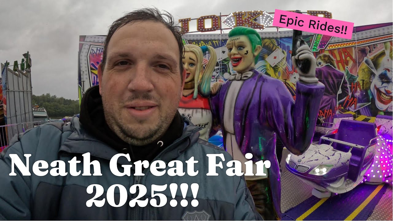 Wales Biggest Funfair , Neath Great Fair 2025