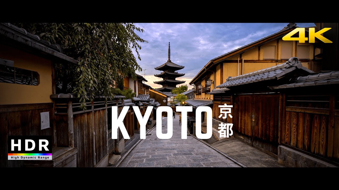 Kyoto, Japan - 21:9 Ultrawide 4K HDR - Kiyomizu-dera Sunset - Cinematic Short