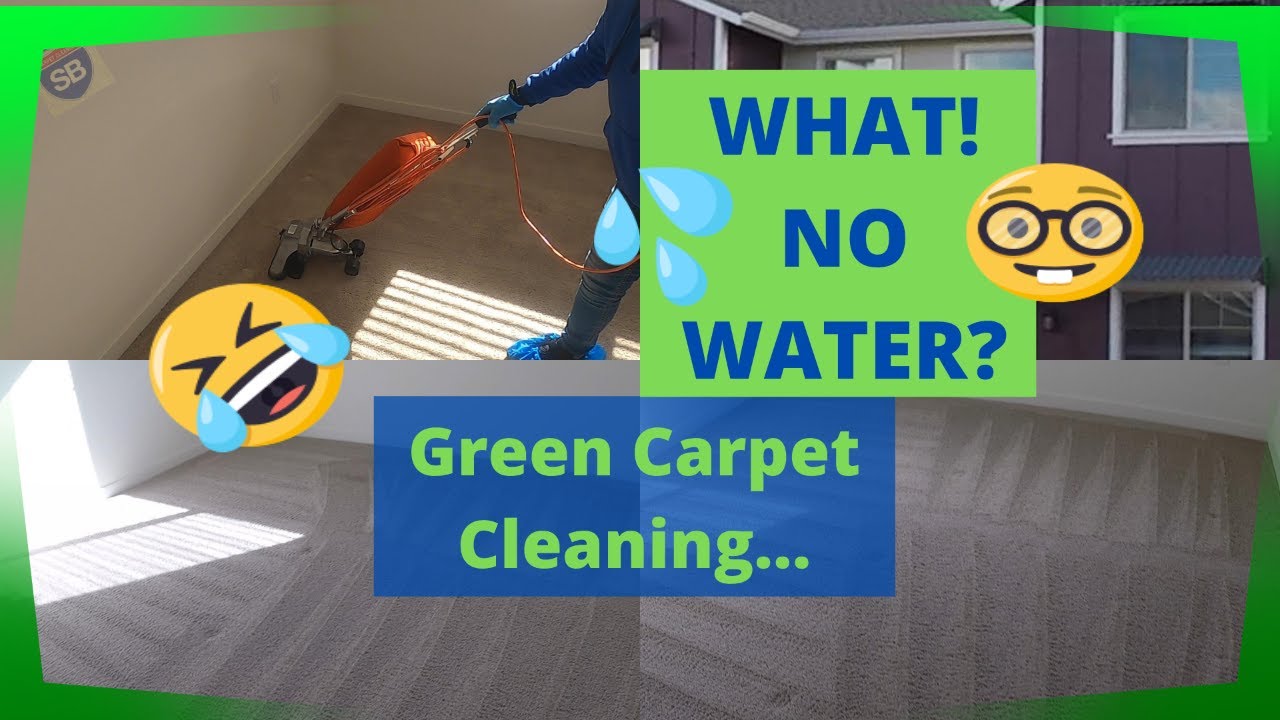 Very Low Moisture Carpet Cleaning / Encapsulation Carpet Cleaning Method