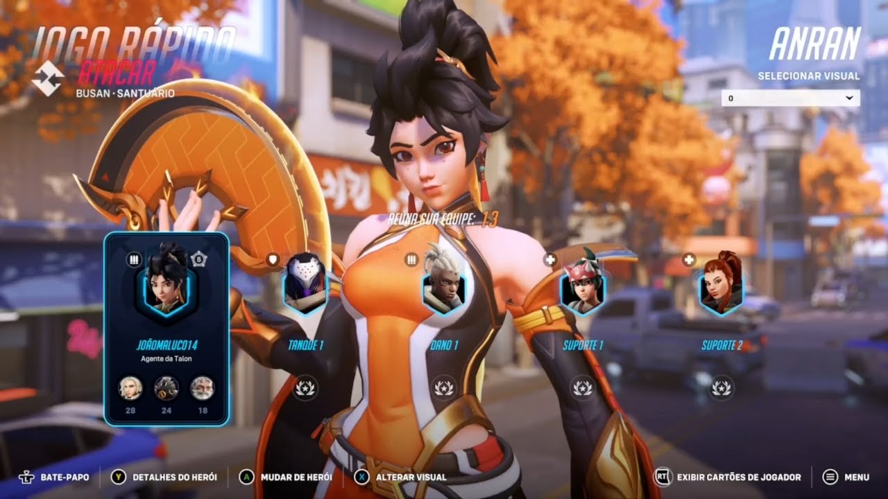 Jogando com a nova heroína Anran! (Overwatch 2)
