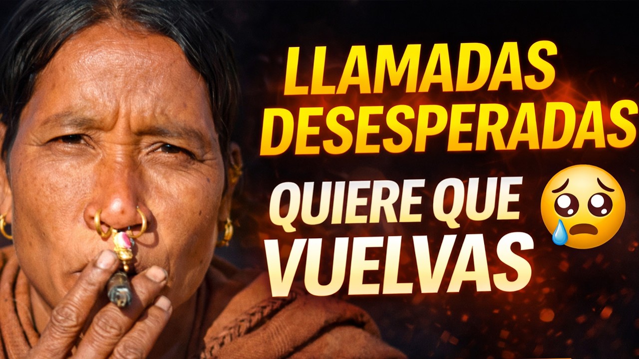 RECIBES LLAMADAS DESESPERADAS (Quiere regresar hoy)