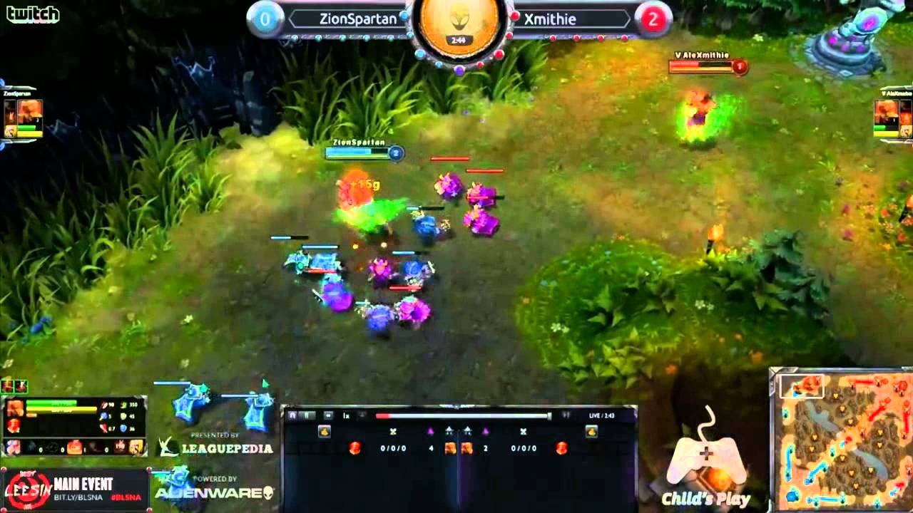 Best Leesin NA finals Xmithie vs ZionSpartan