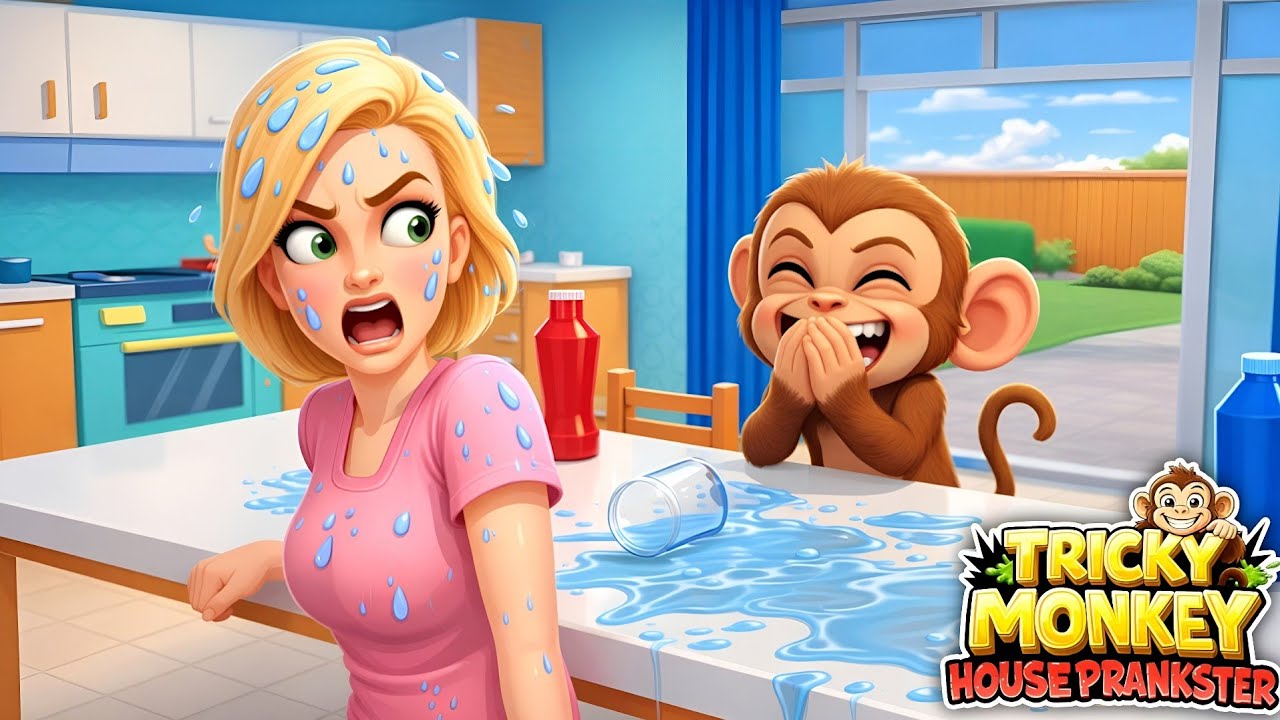 Tricky Monkey: House Prankster Gameplay #3 🐒 