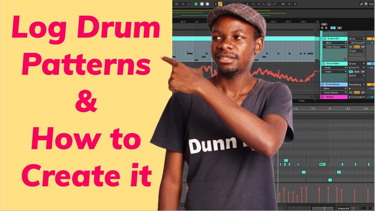 How to Create  Log Drum patterns and What makes a Log Drum Pattern (Part 1)