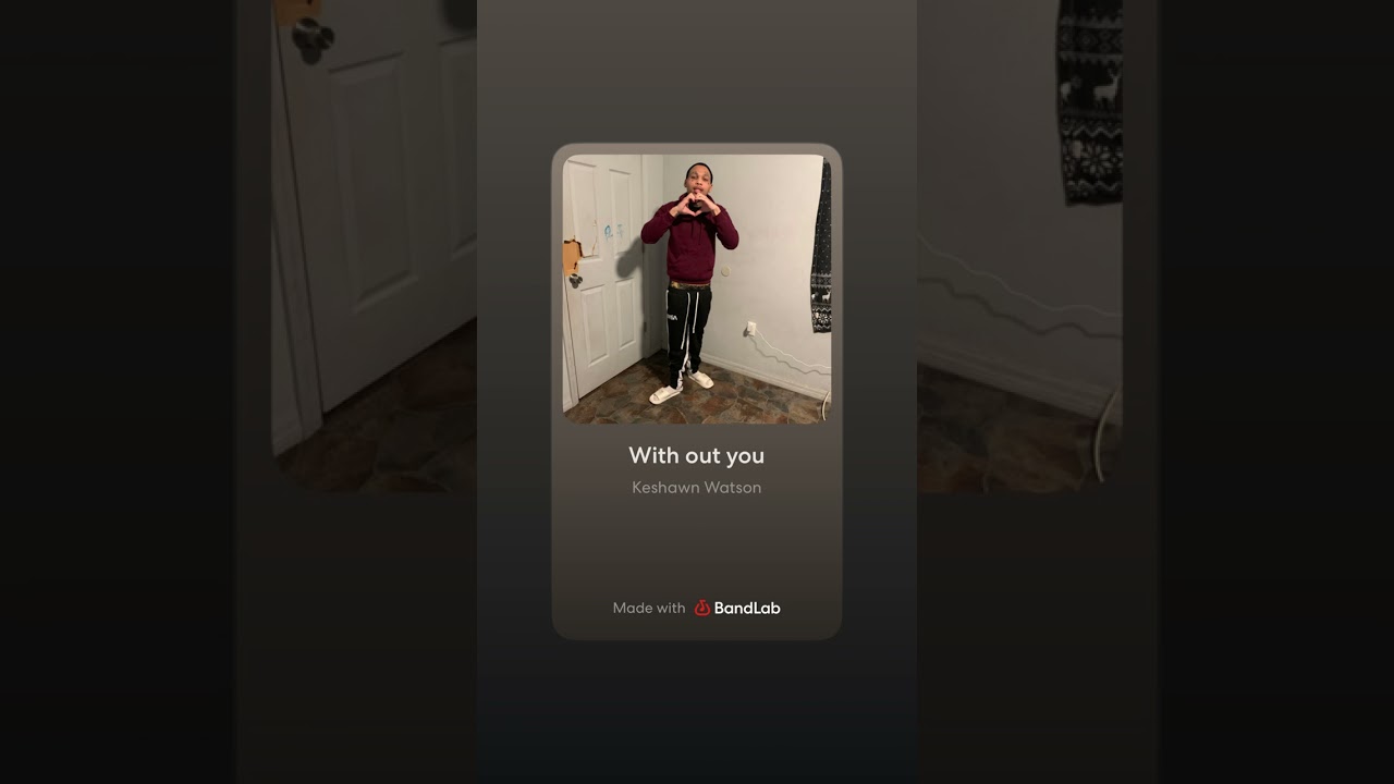 With out you 