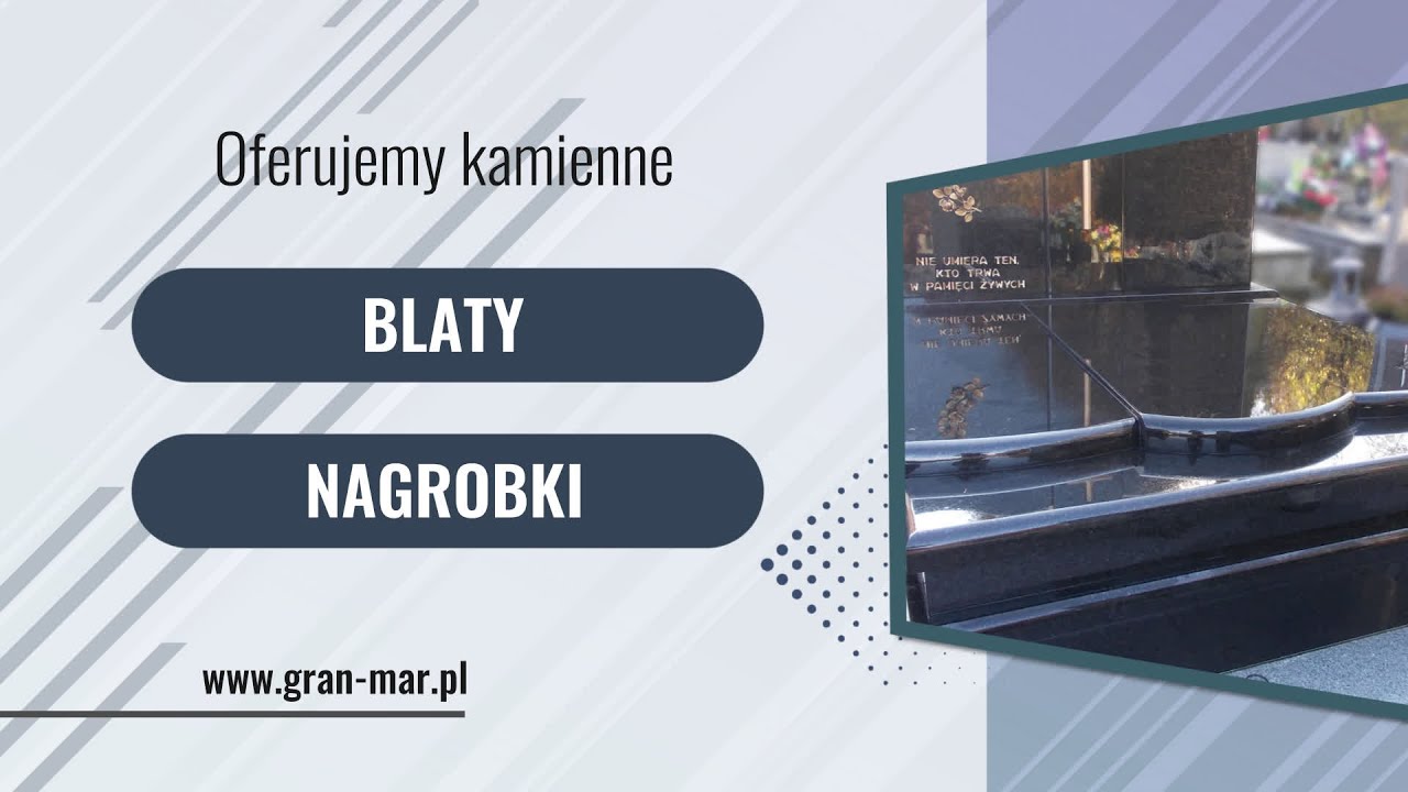 Nagrobki Skrzyszowo Gran-Mar Andrzej Caniboł