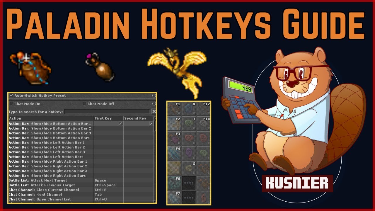 Paladin Hotkeys Guide | Tibia