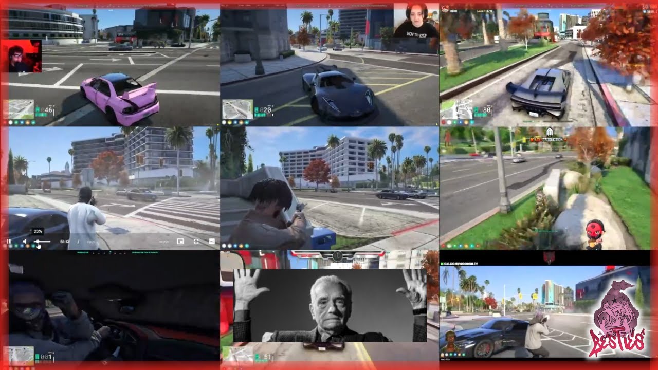 Ming and Swizz React to Besties Vs Habibi MC Near Lifeinvader | NoPixel 4.0 GTARP