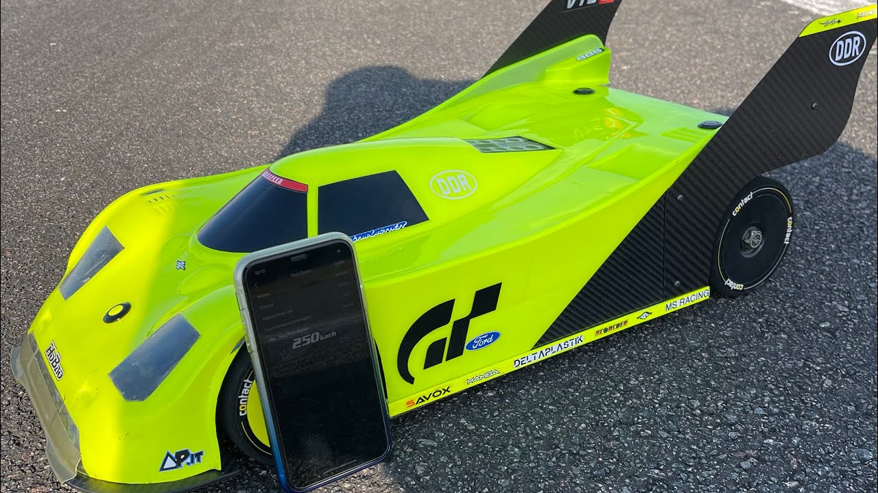Speedrun Hobao VTE2 Single 6S 250 kmh/ 155 mph