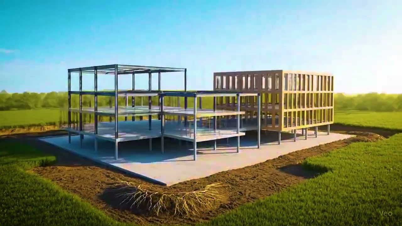 Incredible Building Construction Timelapse (CGI Animation)