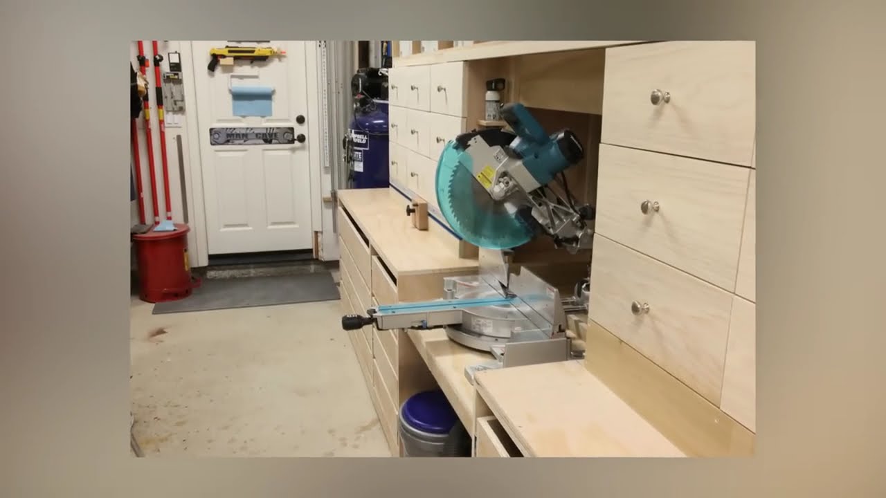 Miter Saw Station Finished