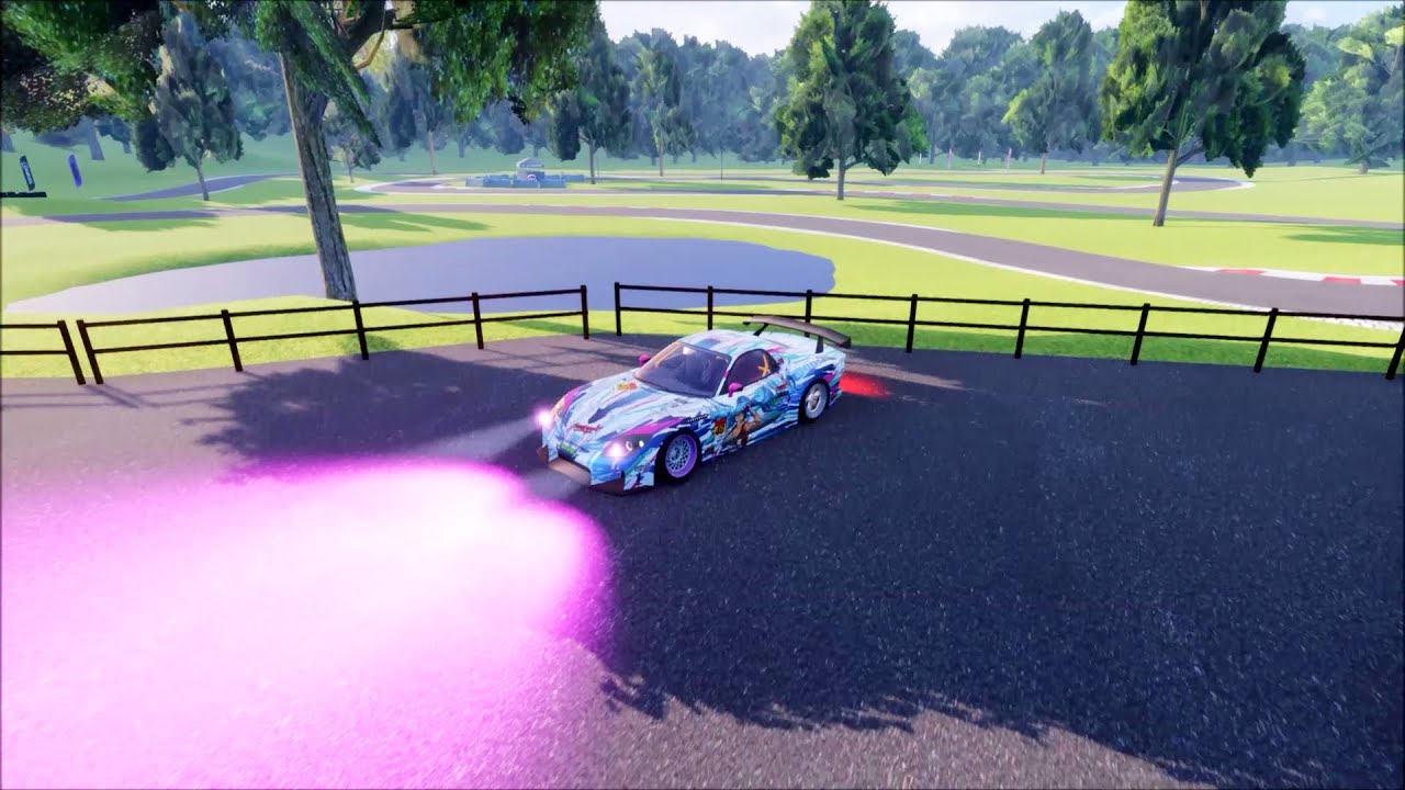 Drifting OTM Mid Pond in RX7 on CarX Drift Racing Online