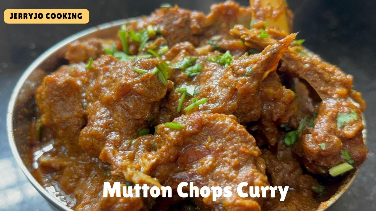 South Indian Mutton Chops Curry | Fiery, Flavorful & Finger-Licking Good! மட்டன் சாப்ஸ் கிரேவி