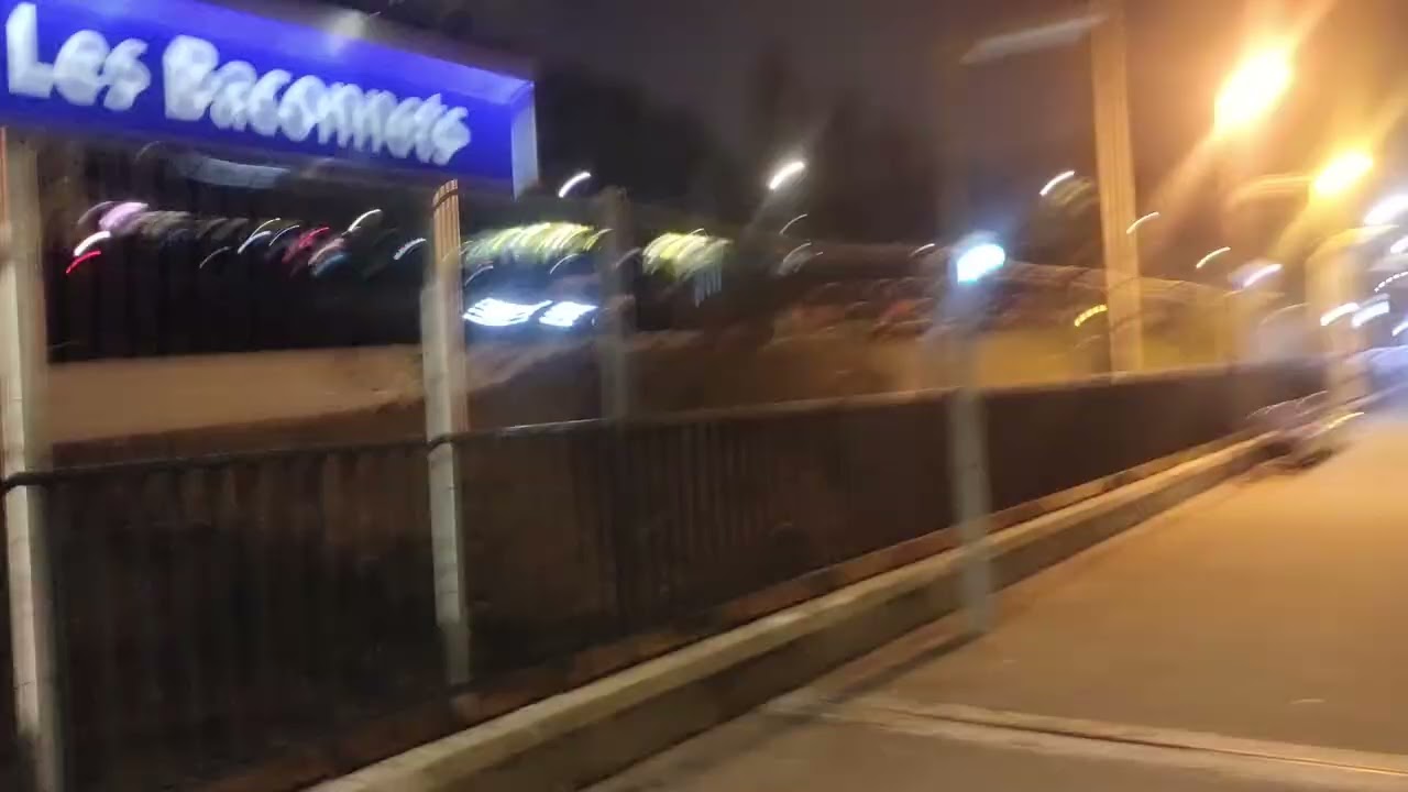 Paris Evening Rer Train Vlog 