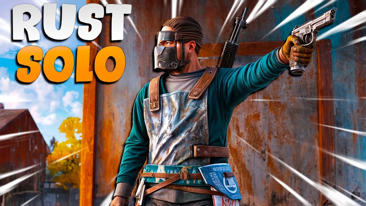 RUST SOLO BR  - JOGANDO EM UM SERVIDOR BRASILEIRO