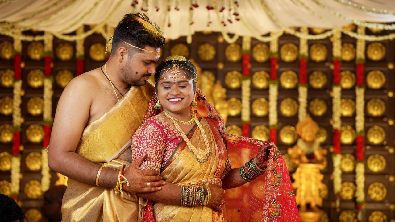 Manasa & Nagarajan Swamy Wedding Highlights moments