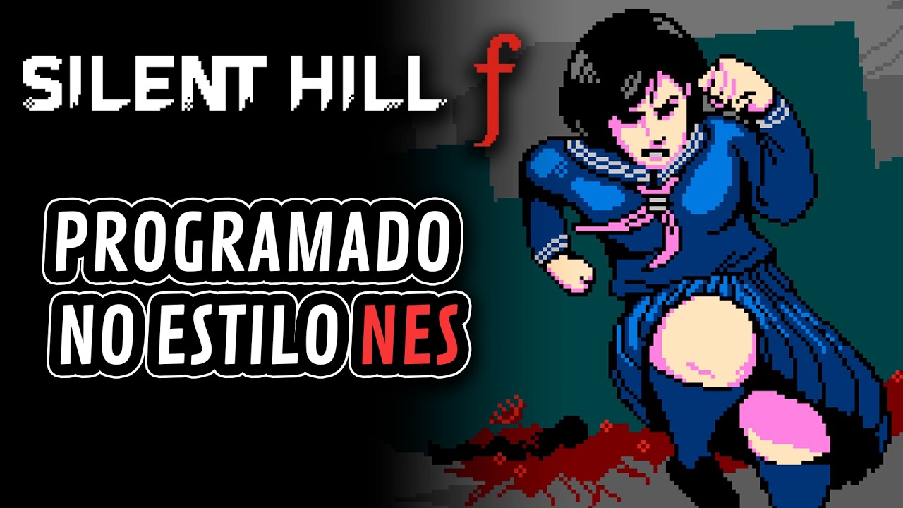 Recriei Silent Hill f como um jogo 2D - Silent Hill f Demake