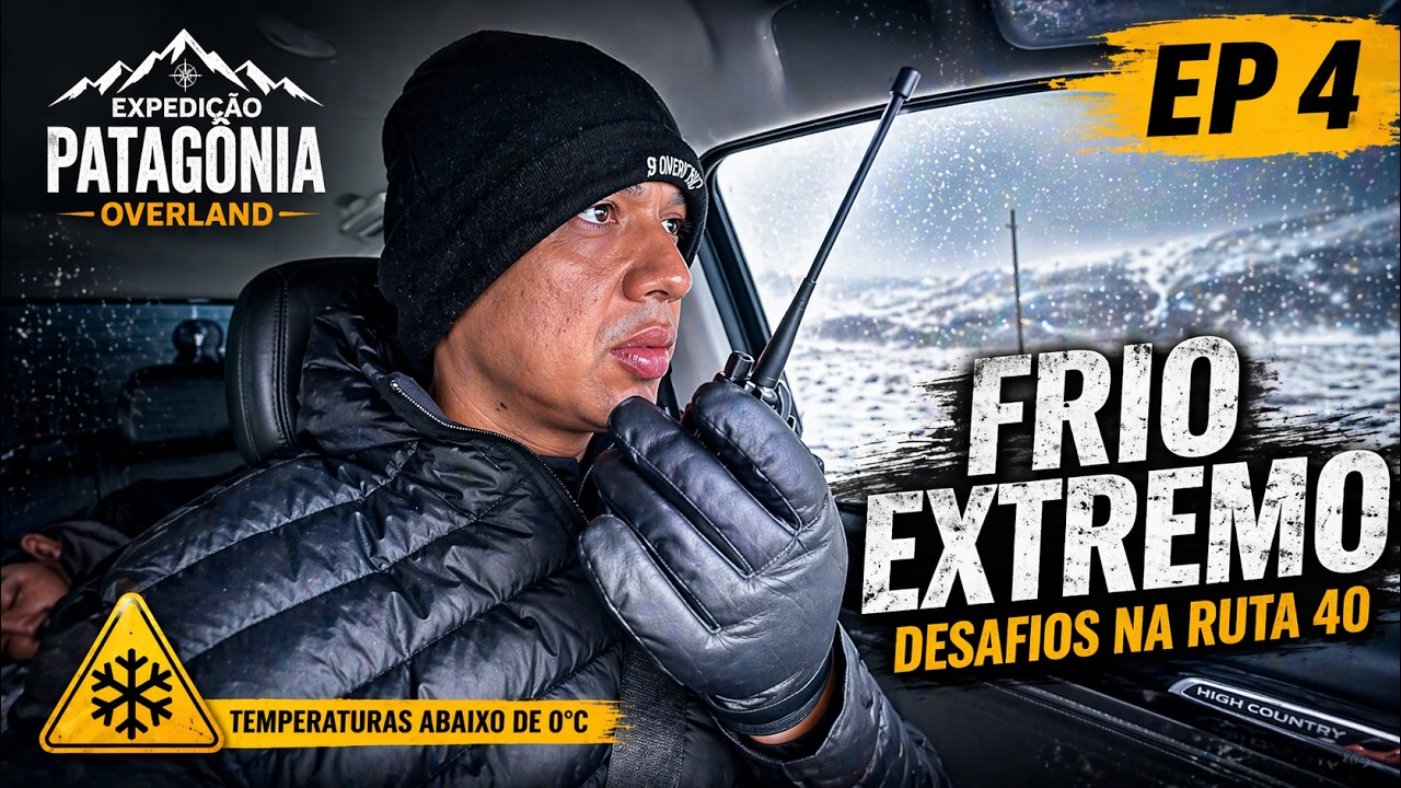 Ruta 40 Sob Nevasca | O Dia Mais Intenso da Travessia - Expedição Patagônia Ep.4
