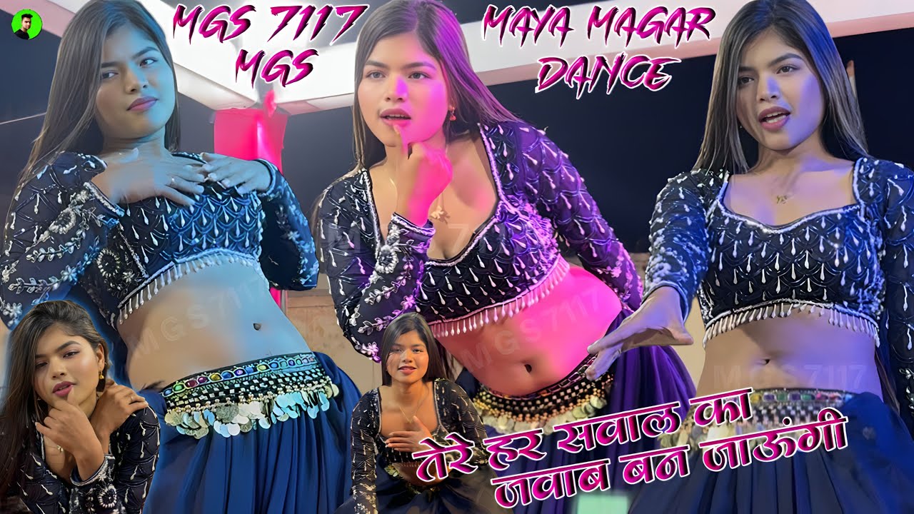 Tere Har Sawal Ka Jawab Ban Jaungi Dj 💕 Maya Magar Dance Performance ❤️ MGS7117 🌹 #mayamagar #dance 