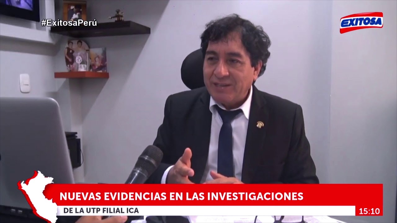 Nuevas evidencias en las investigaciones de la UTP filial de Ica