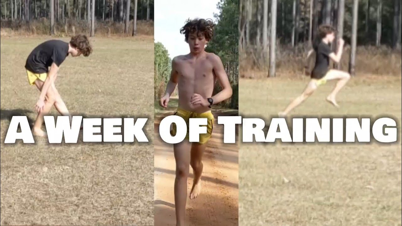 A Week Of Training Of An *Elite* Highschool Freshman Runner