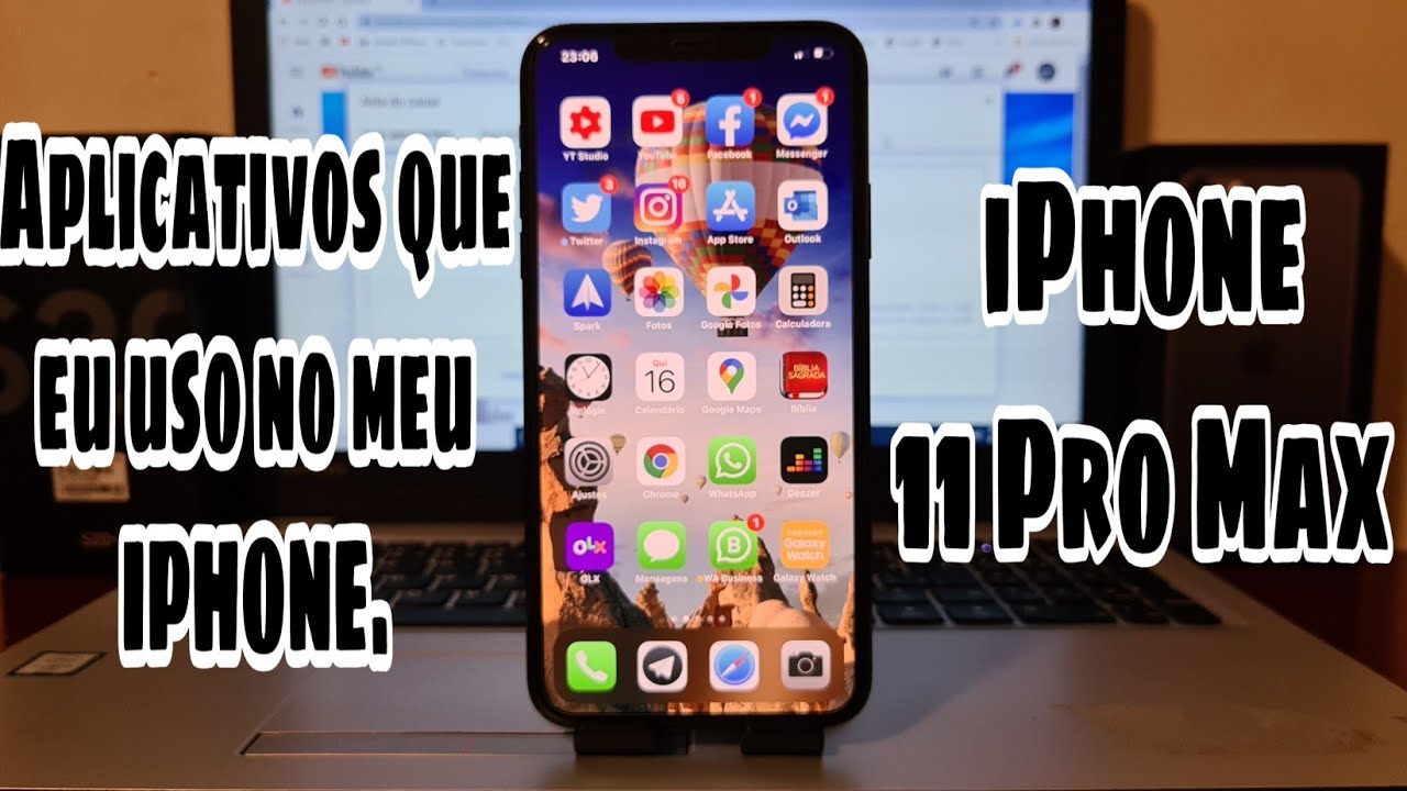 APLICATIVOS QUE EU USO NO MEU IPHONE | 11 PRO MAX.