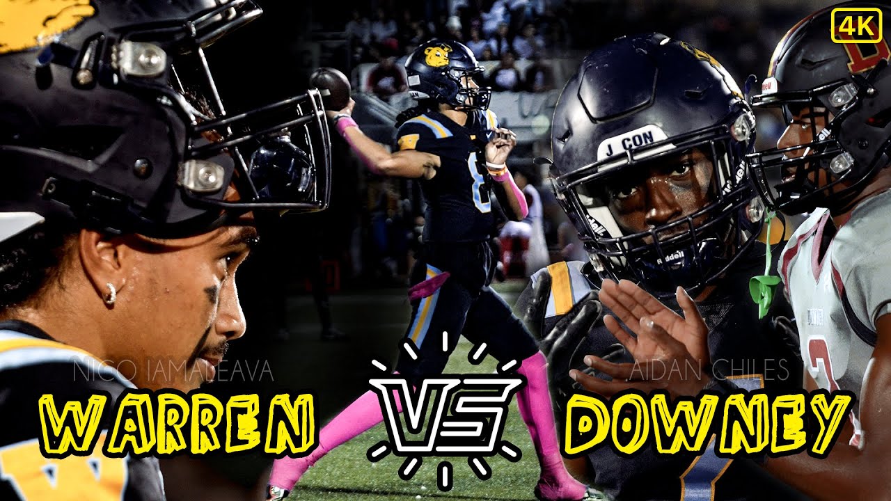 Tennessee Football Commit BALLS in Rivalry 🔥  | Warren vs Downey | 👀 Cheap Shots, FAN RUNS ON FIELD!