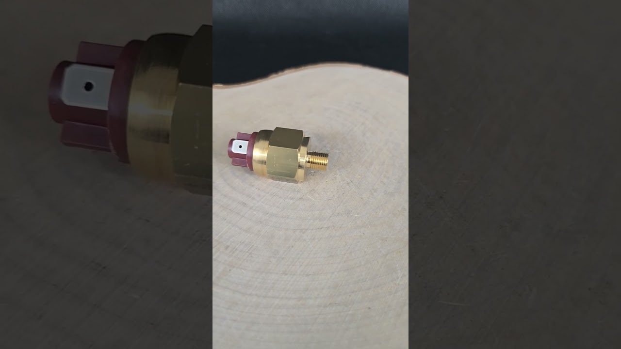 Pressure switch - adjustable NO contact - NC contact PMN brass, NBR, 0.5A at 48VDC
