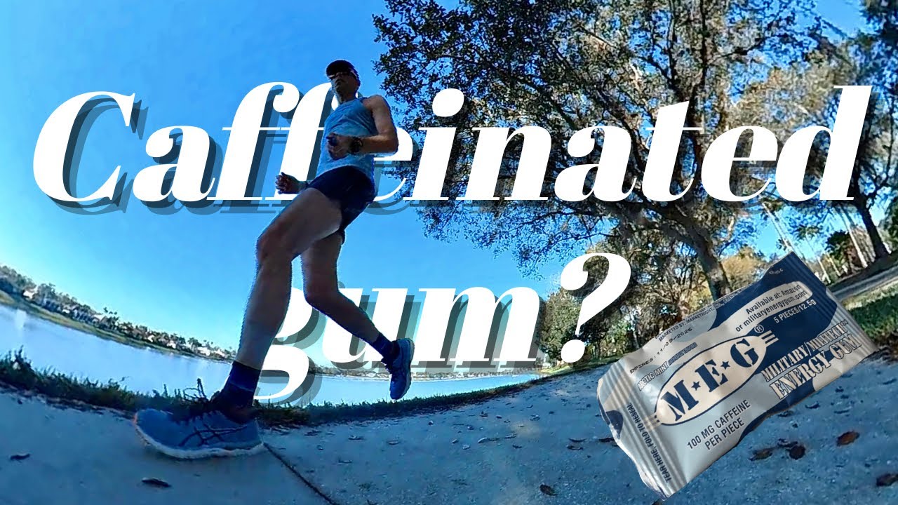 CAFFEINATED GUM AND YOUR RUNNING: WILL IT WORK FOR YOU? Plus the weekly run vlog #52