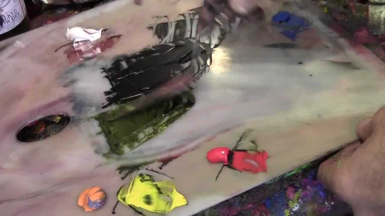 Brian Rutenberg studio visit 12