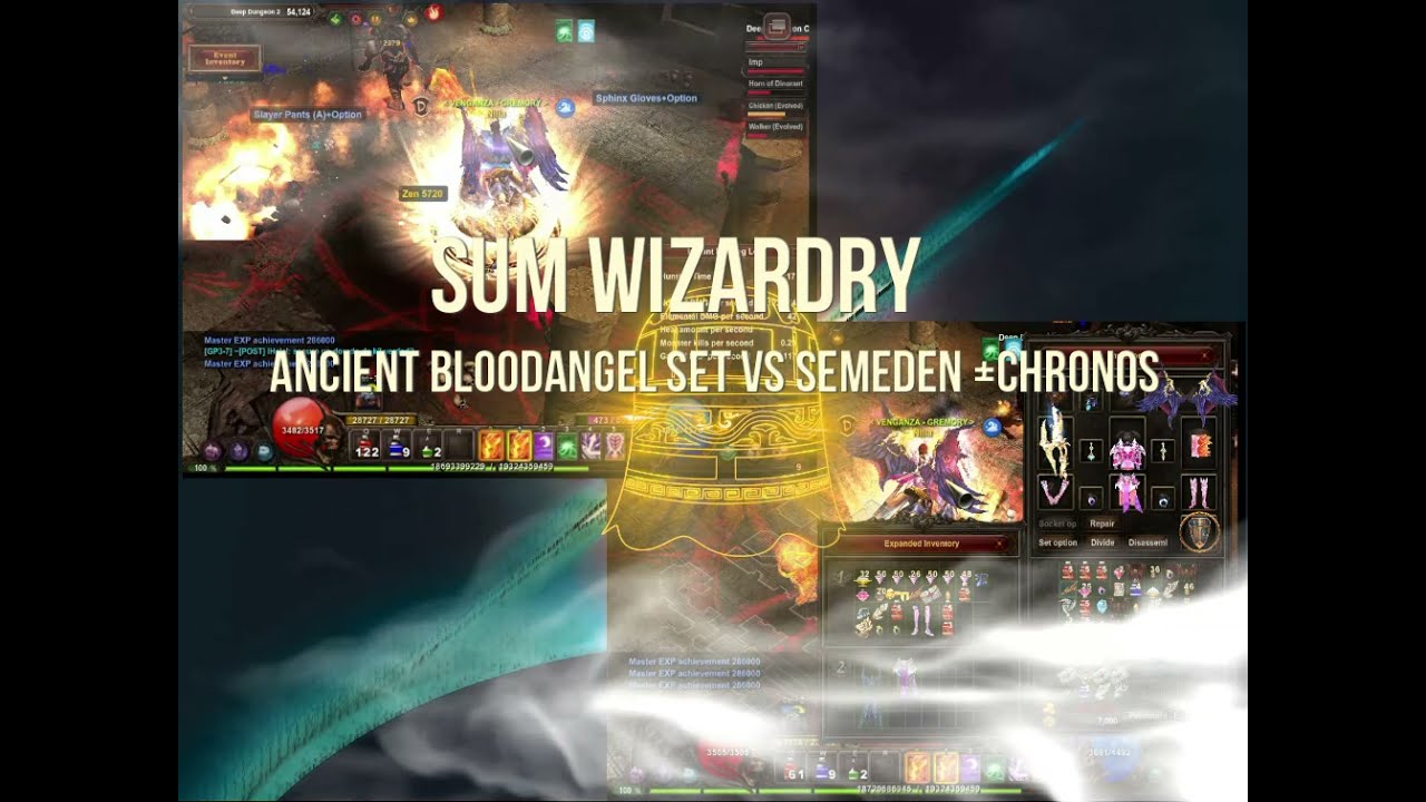 MUGP / SUM BLOODANGEL SET VS SEMEDEN+CHRONOS