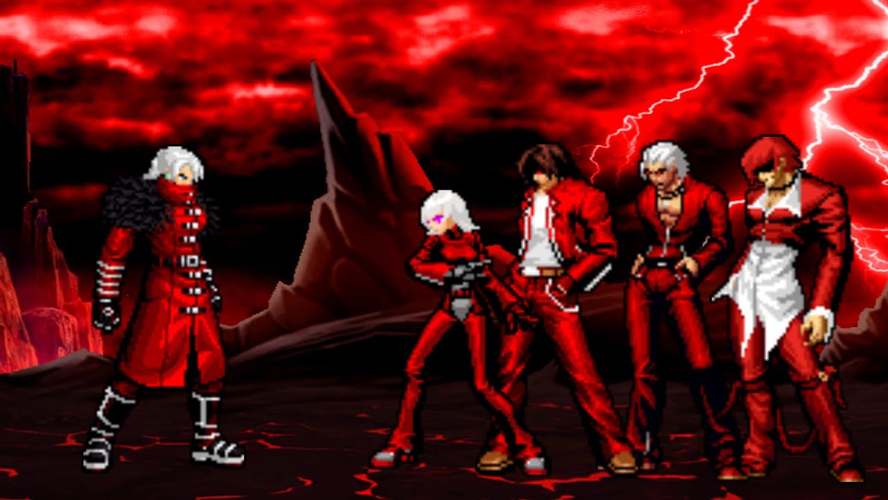 [KOF Mugen] Kyaga Blood VS Blood Hell Team